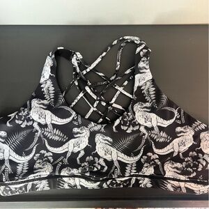 CVG Butterfly Back T-Rex Sports Bra XL *RARE*